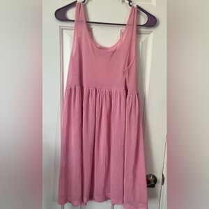 Vintage tango rose mesh dress/coverup